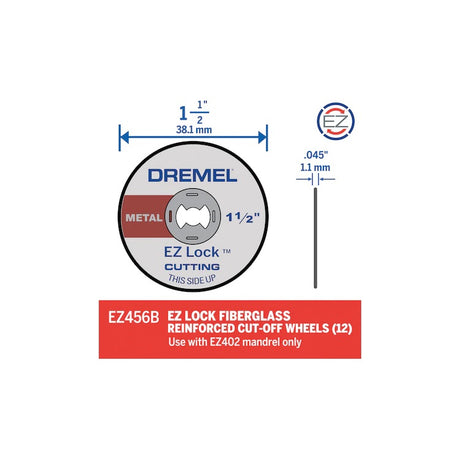 Dremel #EZ456B Dimensions