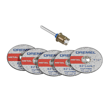 Dremel EZ Lock Starter Kit with 5 Cut Off Wheels