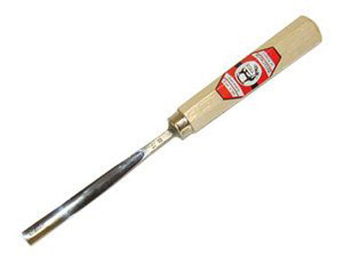 129770: Hirsch #6 Bent Gouge - 25mm