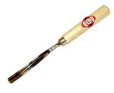 129775: Hirsch #8 Bent Gouge - 25mm