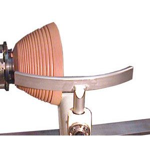 130117: Oneway 12 inch Center Mount Curved Toolrest - 1 inch x 4-1/2 inch Post