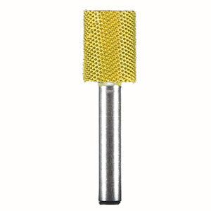 136310: Smooth End Cylinder Saburr Tooth Carbide Burrs - 1/4 inch Shank