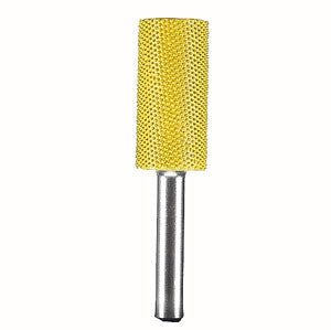136312: Smooth End Cylinder Saburr Tooth Carbide Burrs - 1/4 inch Shank