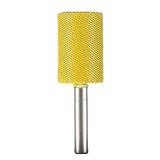 136313: Smooth End Cylinder Saburr Tooth Carbide Burrs - 1/4 inch Shank