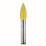 136316: Flame Saburr Tooth Carbide Burrs - 1/4 inch Shank