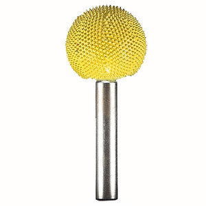 136321: Sphere Saburr Tooth Carbide Burrs - 1/4 inch Shank