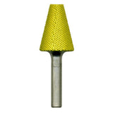136326: Smooth End Taper Saburr Tooth Carbide Burrs - 1/4 inch Shank