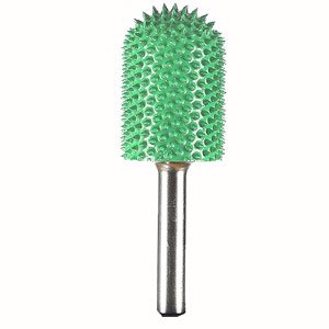 136404: Ball Nose Saburr Tooth Carbide Burrs - 1/4 inch Shank