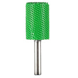 136408: Cylinder Saburr Tooth Carbide Burrs - 1/4 inch Shank