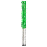 136409: Smooth End Cylinder Saburr Tooth Carbide Burrs - 1/4 inch Shank