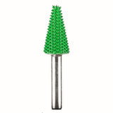 136423: Taper Saburr Tooth Carbide Burrs - 1/4 inch Shank