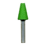 136424: Smooth End Taper Saburr Tooth Carbide Burrs - 1/4 inch Shank