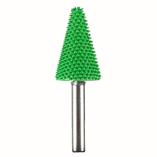 136425: Taper Saburr Tooth Carbide Burrs - 1/4 inch Shank