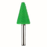 136425: Taper Saburr Tooth Carbide Burrs - 1/4 inch Shank