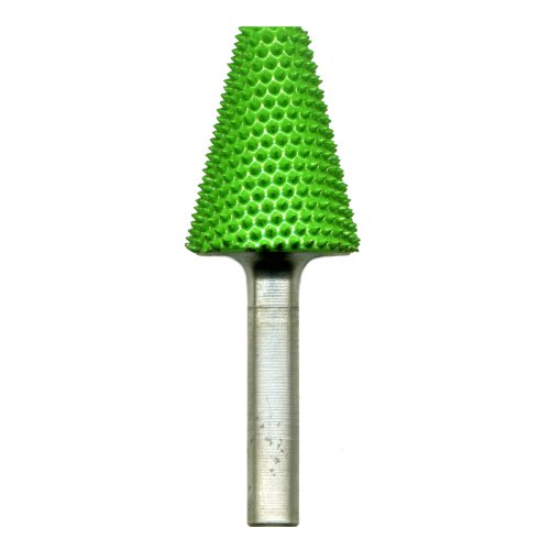 136426: Smooth End Taper Saburr Tooth Carbide Burrs - 1/4 inch Shank