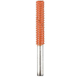 136509: Smooth End Cylinder Saburr Tooth Carbide Burrs - 1/4 inch Shank