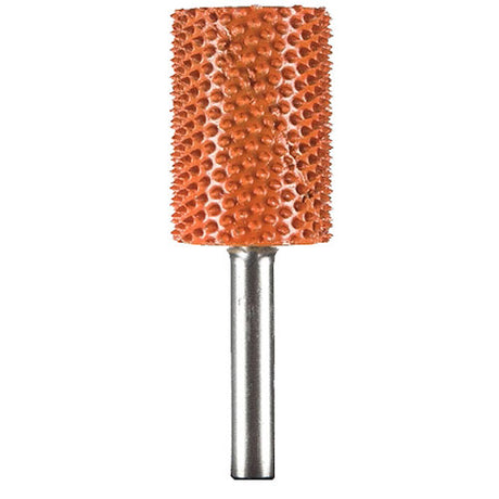 136513: Smooth End Cylinder Saburr Tooth Carbide Burrs - 1/4 inch Shank