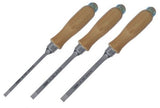 Narex Inch Mortise Chisels - Set of 3