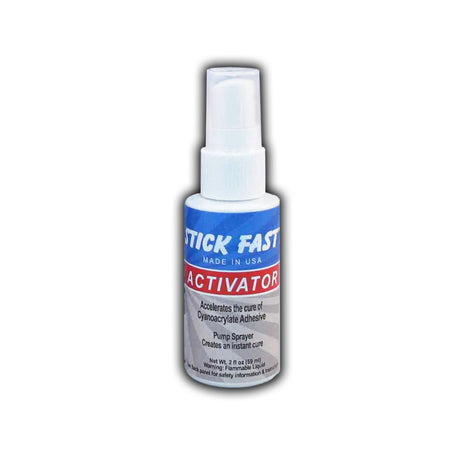 Stick Fast Activator in small pump spray bottle