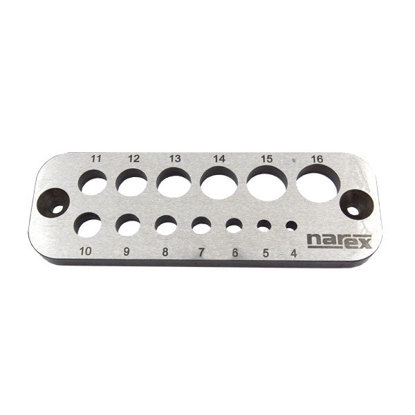 148145: Narex Dowel Plate
