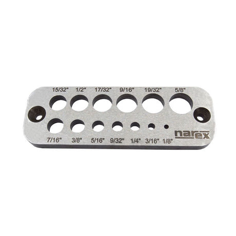 148146: Narex Dowel Plate
