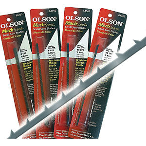 Olson Mach Speed Scroll Saw Blades  - Pack of 12