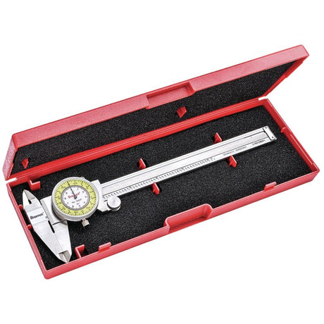 Starrett 1202F-6 Fractional Dial Caliper - 6 inch