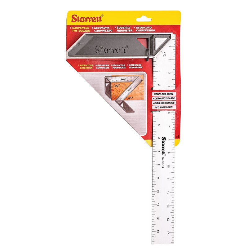 Starrett K53 Carpenter's Try Square