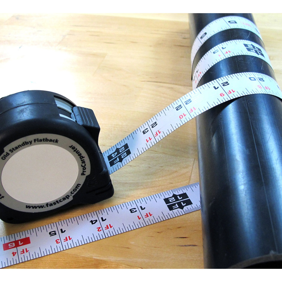 ProCarpenter 16' Metric/Standard Flatback Story Pole Tape