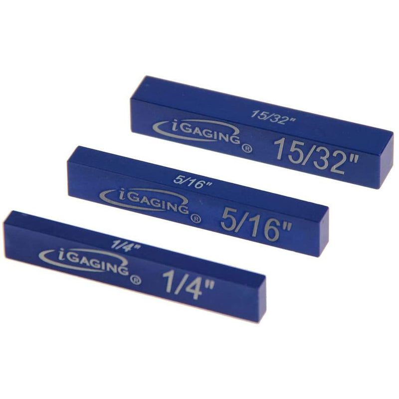iGaging Precision Setup Blocks - Inch - Set of 15