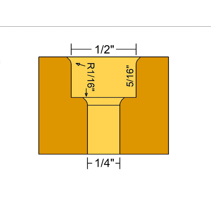 Micro Jig ZeroPlay 2-Step Plunge Router Bit