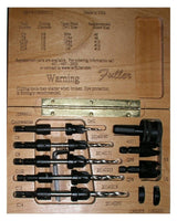 Fuller No. 11 Quick Change Tapered Drill Bit Set