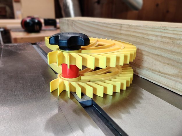 Hedgehog Spiral Featherboard