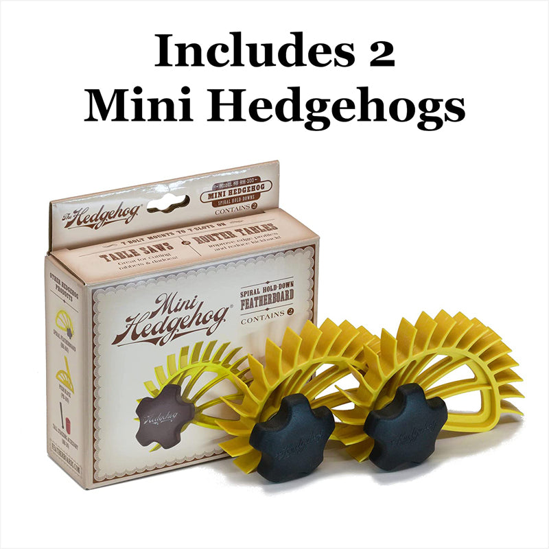 Mini Hedgehog Spiral Featherboard - Pack of 2