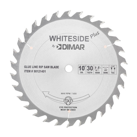 Whiteside Plus Glue Line Rip Blade - 10 inch