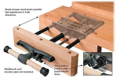 Veritas Quick-Release Front Vise