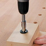 Dog Hole Drilling Set - 3/4 inch