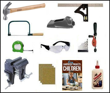 178028: Woodworking Tool Kit for Kids