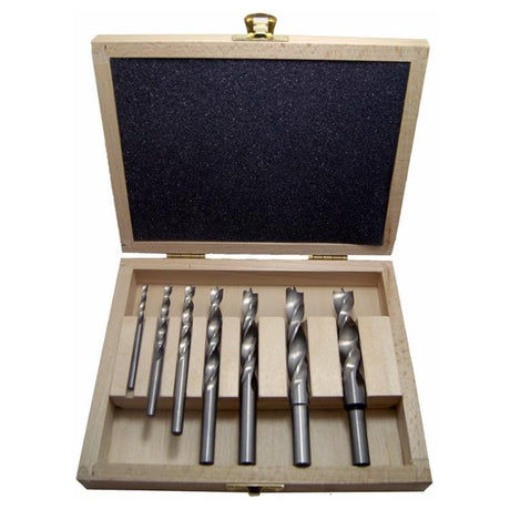 Fisch HSS Double Flute Brad Point Drill Bits