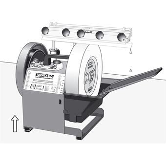 186127: Tormek T-7 Advanced Water Trough