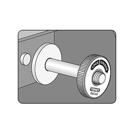 Tormek Stainless Steel Shaft with EzyLock for T-3