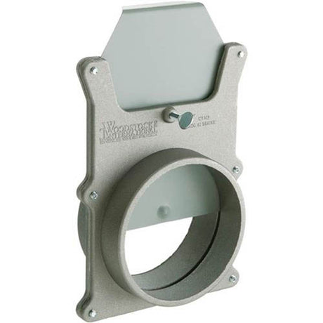 Aluminum Blast Gate for Dust Collection - 4 inch