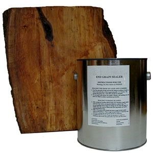 End Grain Sealer for Green Wood