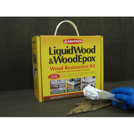 Abatron LiquidWood WoodEpox Wood Restoration Kit