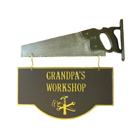 Grandpa's Workshop Sign