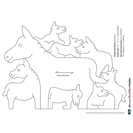 20-Minute Scroll Saw Puzzles
