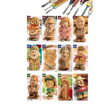 Carving Little Caricatures - Karen Scalin