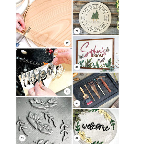 How to Make Wood Signs - Kendra Chura