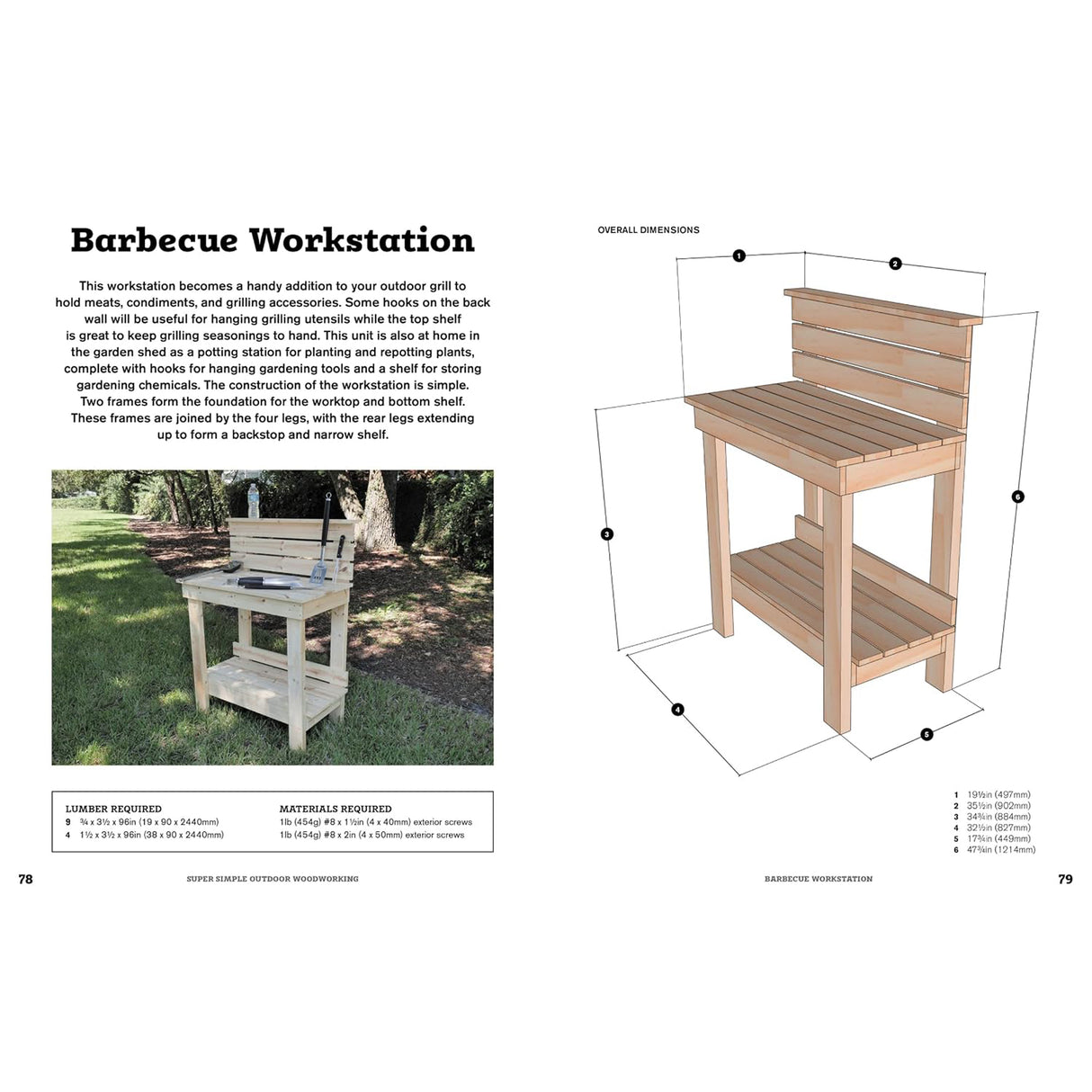 Super Simple Outdoor Woodworking