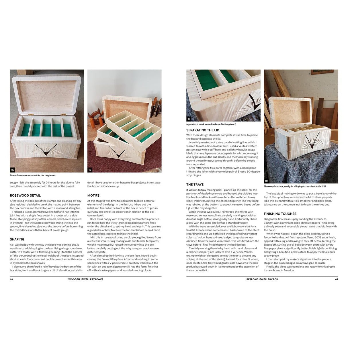 Wooden Jewellery Boxes